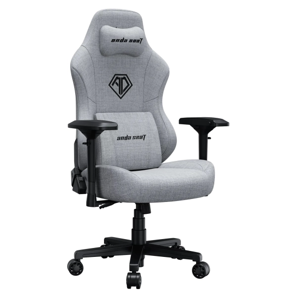 Купити Крісло для геймерів Anda Seat Phantom 3 Pro L Grey Fabric (AD18YC-06-G-F) - фото 3