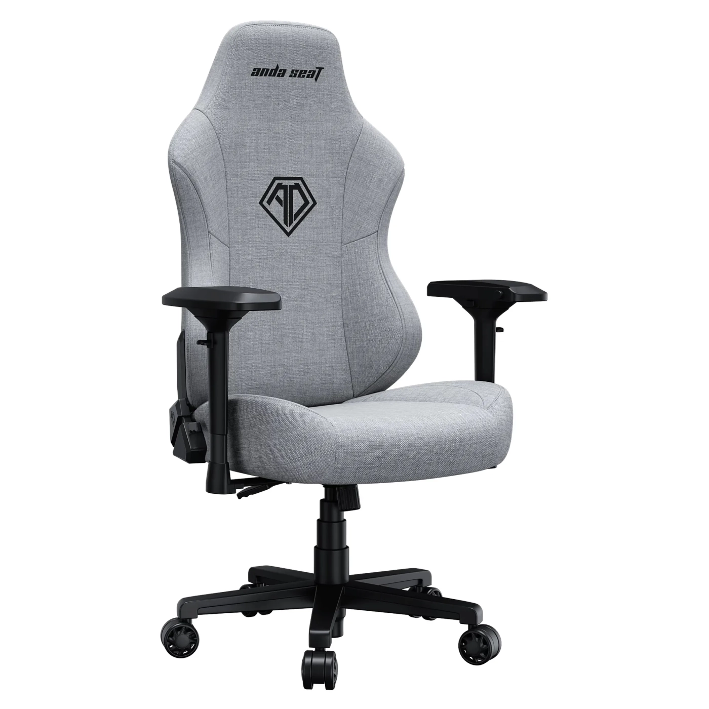 Купити Крісло для геймерів Anda Seat Phantom 3 Pro L Grey Fabric (AD18YC-06-G-F) - фото 4