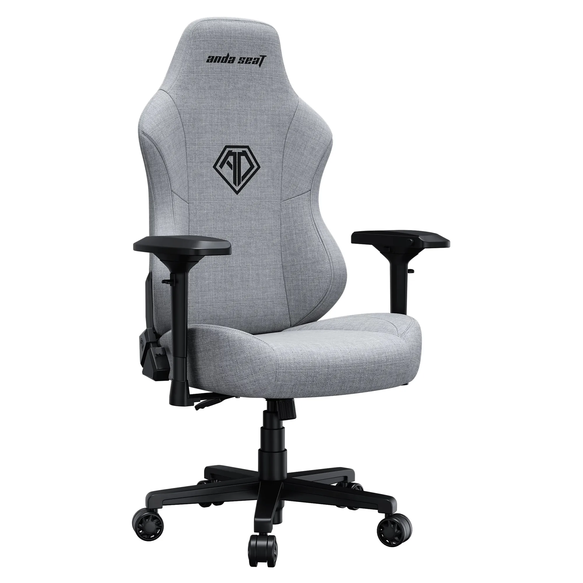Купити Крісло для геймерів Anda Seat Phantom 3 Pro L Grey Fabric (AD18YC-06-G-F) - фото 4