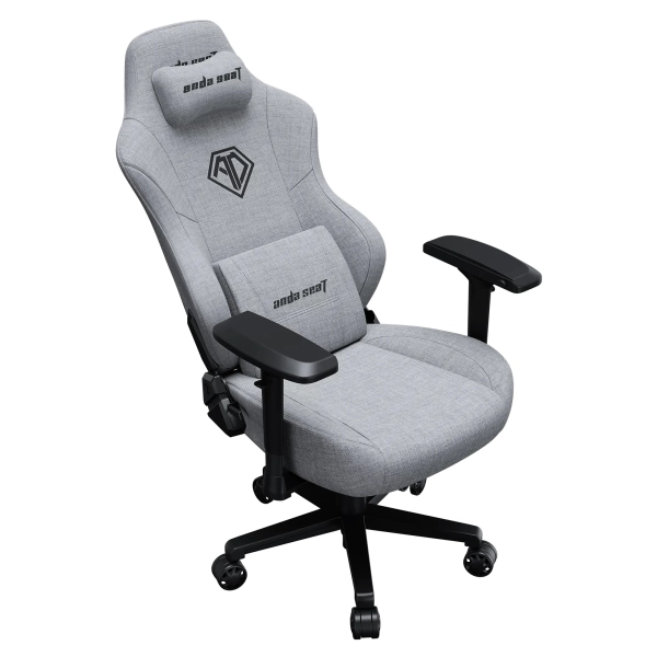 Купити Крісло для геймерів Anda Seat Phantom 3 Pro L Grey Fabric (AD18YC-06-G-F) - фото 5