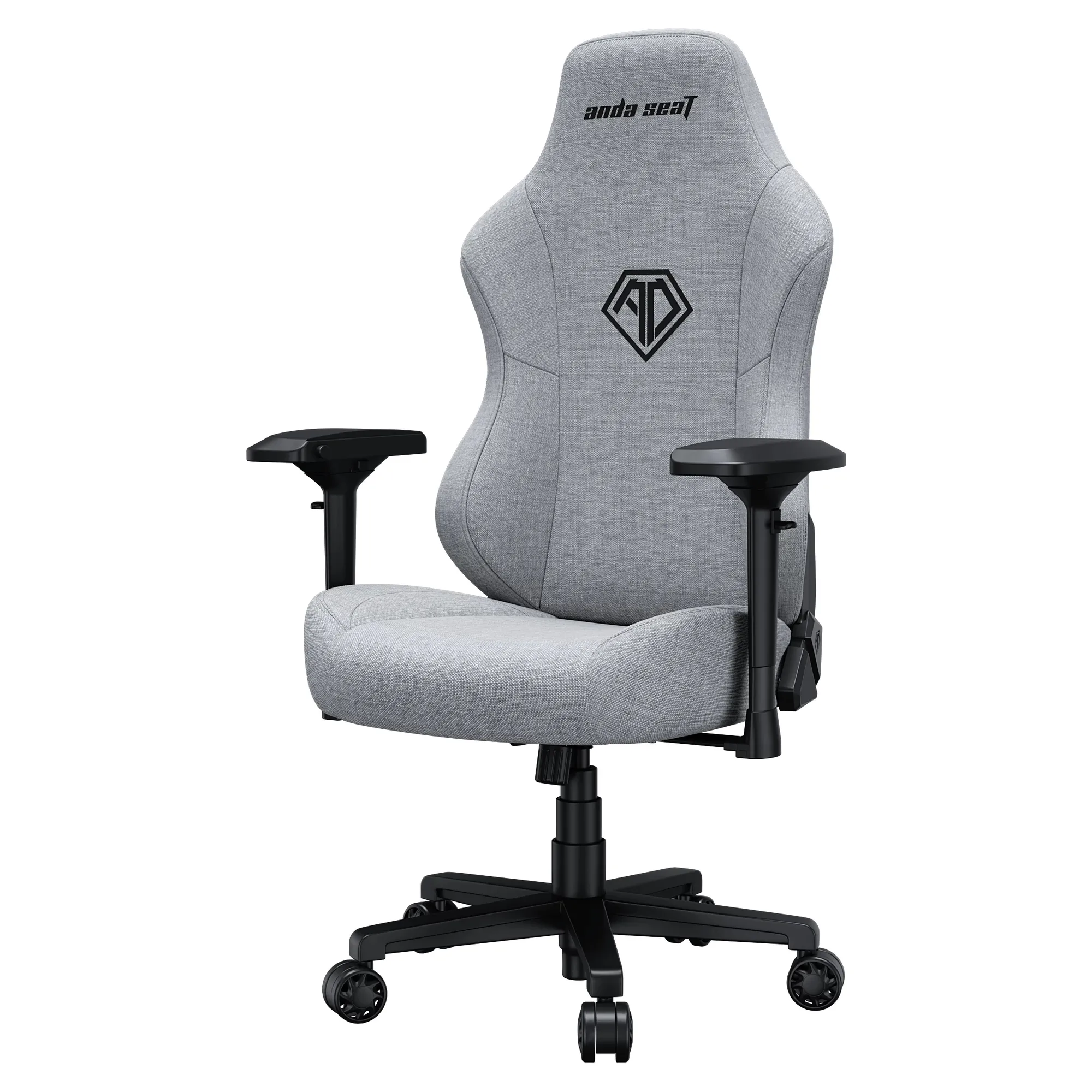 Купити Крісло для геймерів Anda Seat Phantom 3 Pro L Grey Fabric (AD18YC-06-G-F) - фото 6