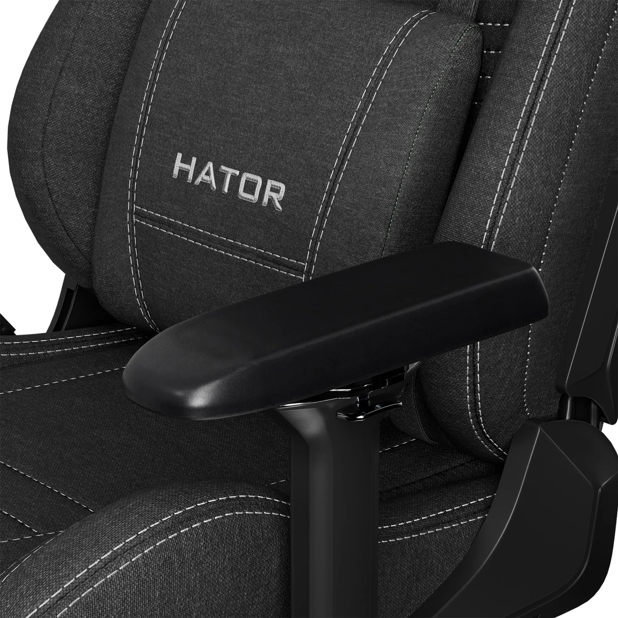 Купить Кресло для геймеров HATOR Arc Fabric Jet Black (HTC-982) - фото 7
