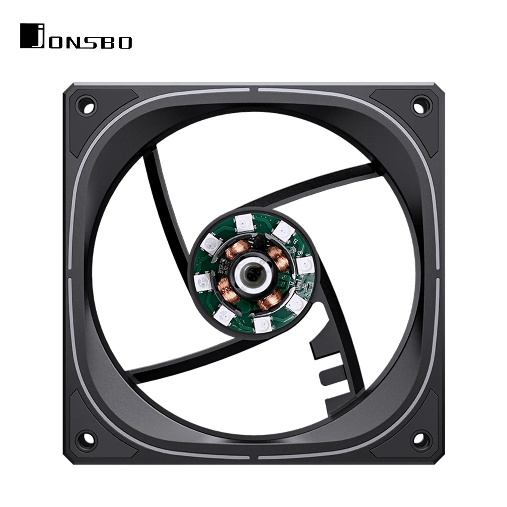 Купить Вентилятор Jonsbo FR-505BR Reverse ARGB Black - фото 7