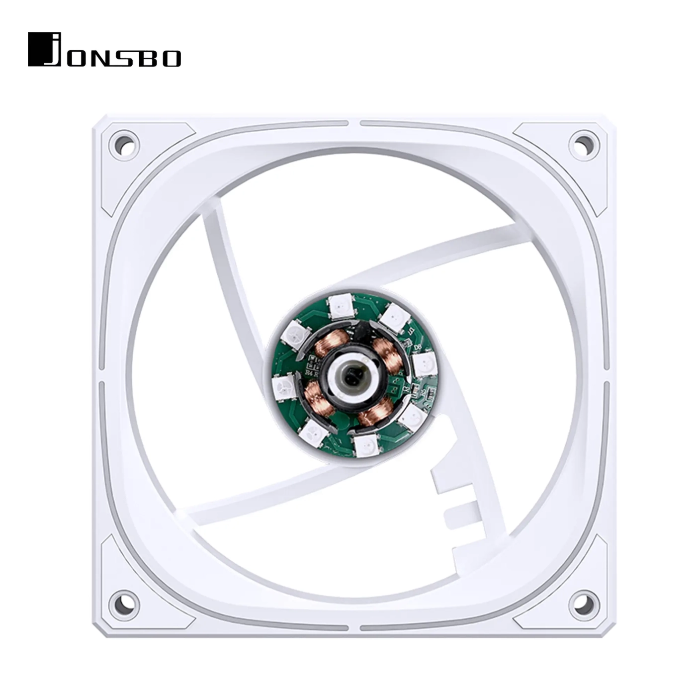 Купить Вентилятор Jonsbo FR-505WR Reverse ARGB White - фото 6