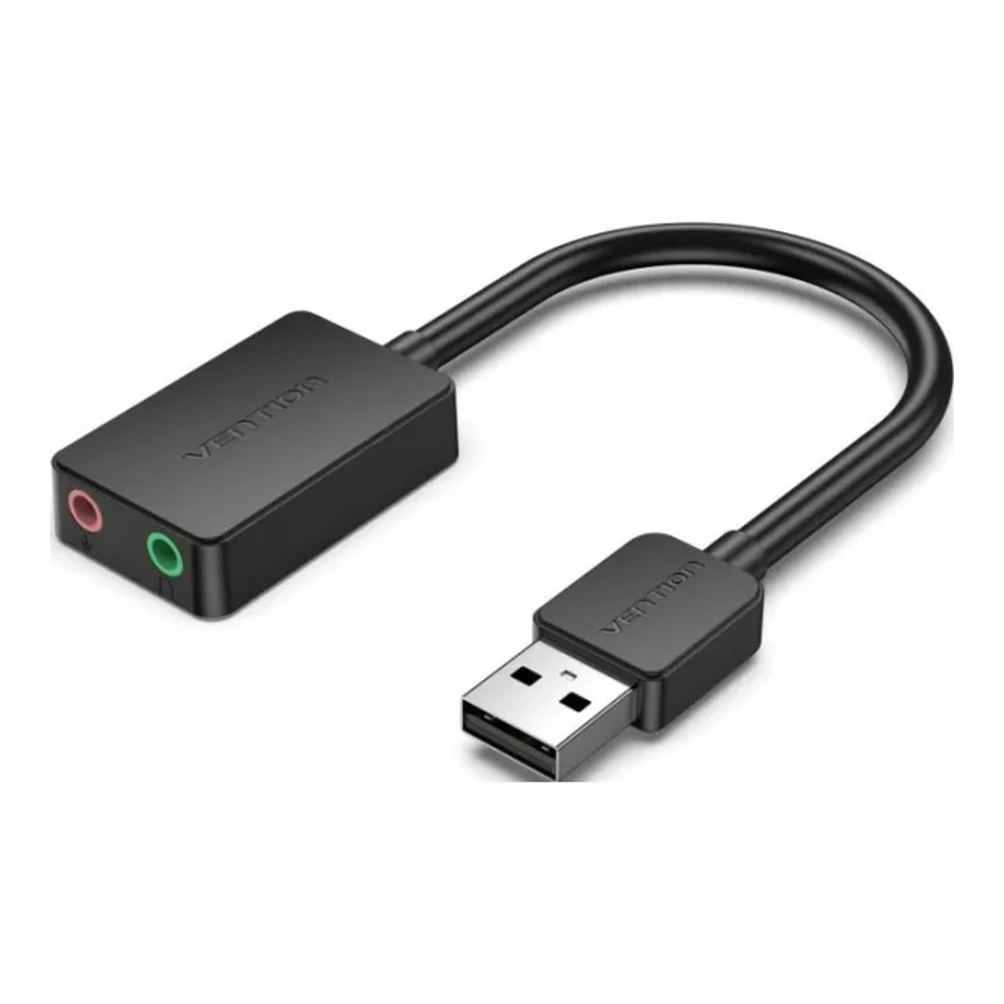 Купить Звуковая карта Vention Audio USB 2х3,5 мм jack 0.15m (CDYB0) - фото 1
