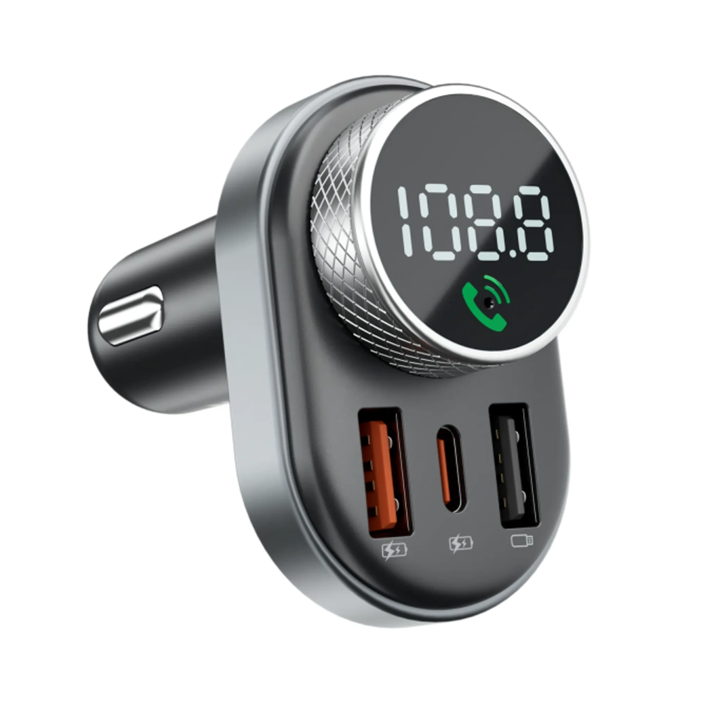 Купити Автомобільний зарядний пристрій  Proove FM Launcher Sound Link 30W (PD+QC3.0) Type-C+USB (FMSL30110001) - фото 1
