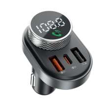Купити Автомобільний зарядний пристрій  Proove FM Launcher Sound Link 30W (PD+QC3.0) Type-C+USB (FMSL30110001) - фото 2