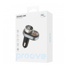 Купити Автомобільний зарядний пристрій  Proove FM Launcher Sound Link 30W (PD+QC3.0) Type-C+USB (FMSL30110001) - фото 5