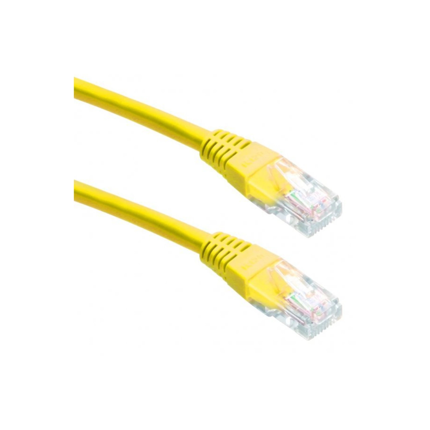 Купить Патч-корд ROLINE RJ45 UTP5e M/M, AWG26 Gold, Standart, 1 м, желтый (21.15.0532-100) - фото 2