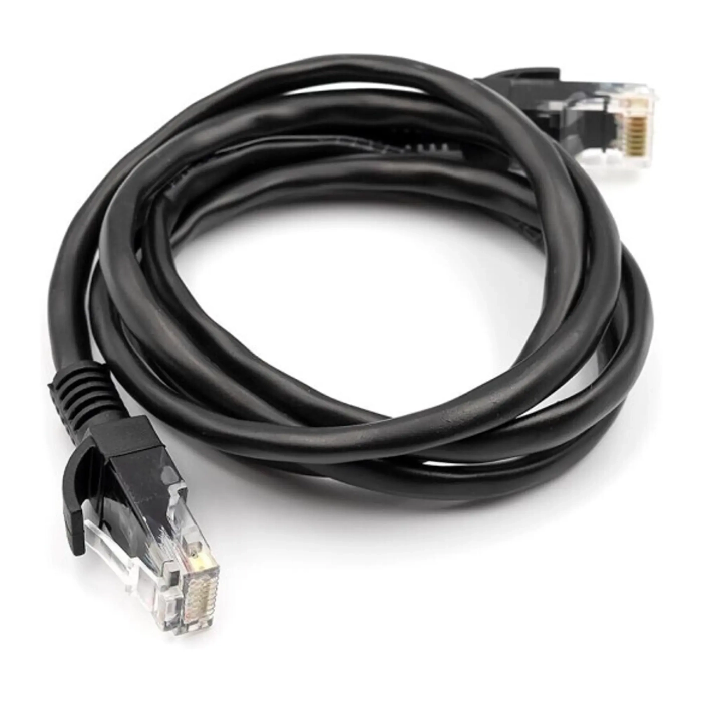 Купити Патч-корд ROLINE RJ45 UTP5e M/M, AWG26 Gold, Standart, 3 м, черный (75.06.8649-150) - фото 1