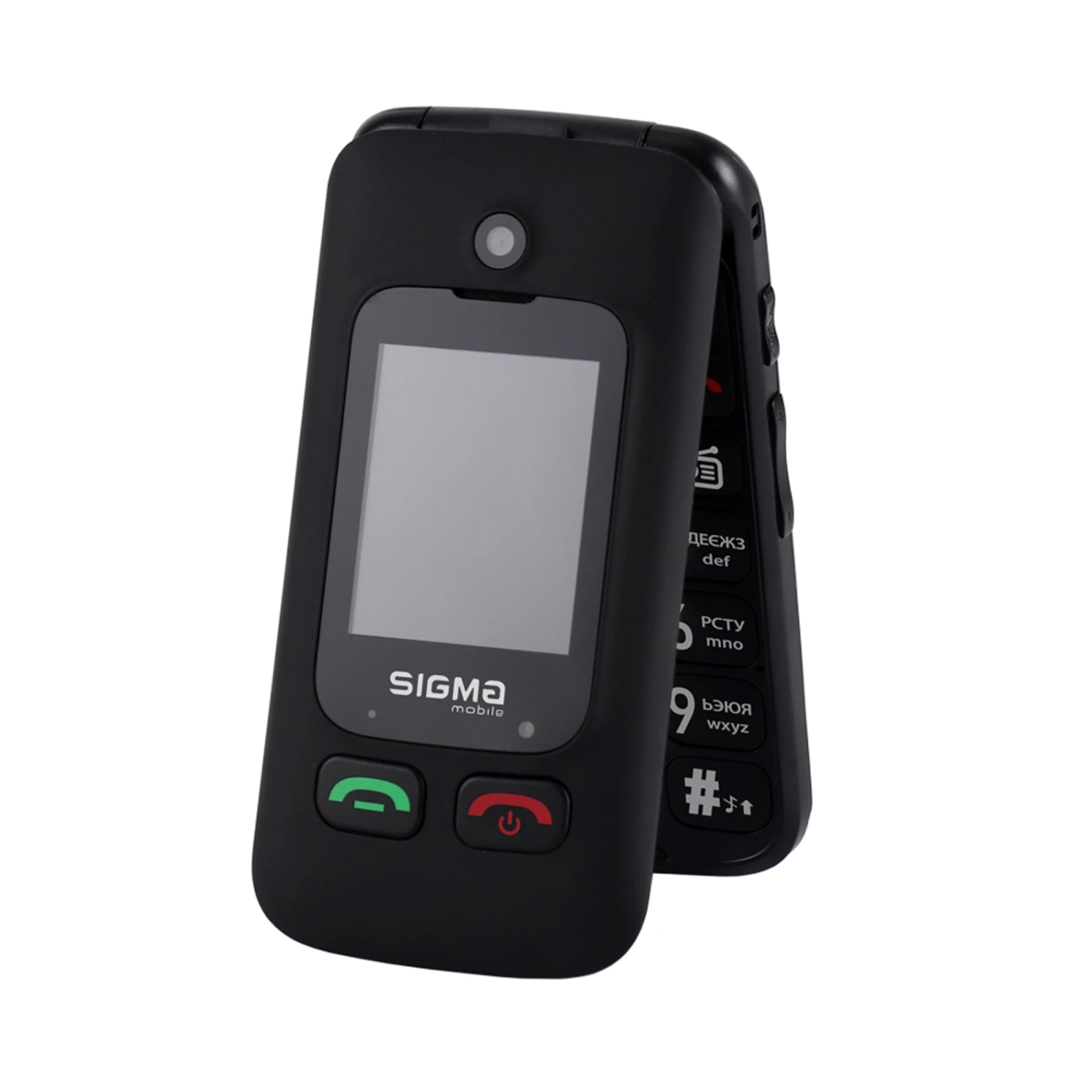 Купить Мобильний телефон Sigma Comfort 50 Shell Duo Type-C Black (4827798212523) - фото 1