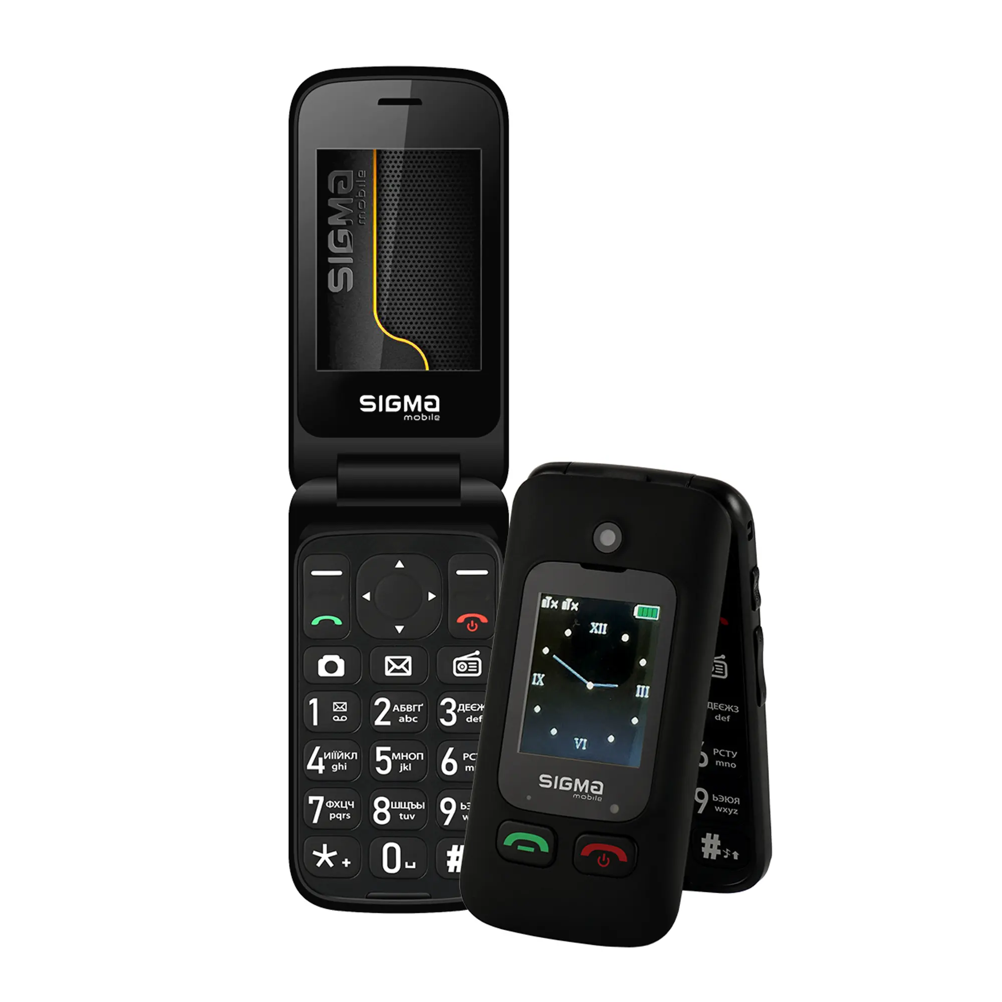 Купить Мобильний телефон Sigma Comfort 50 Shell Duo Type-C Black (4827798212523) - фото 3