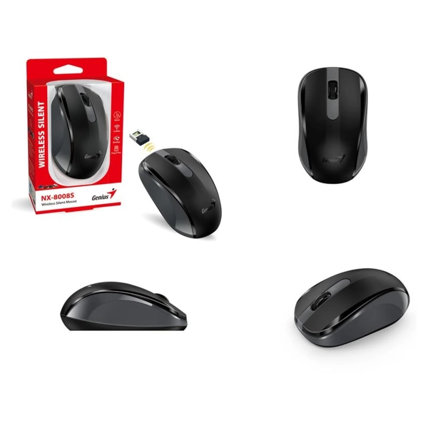 Купить Мышь Genius NX-8008S Silent WL Black (31030028400) - фото 5