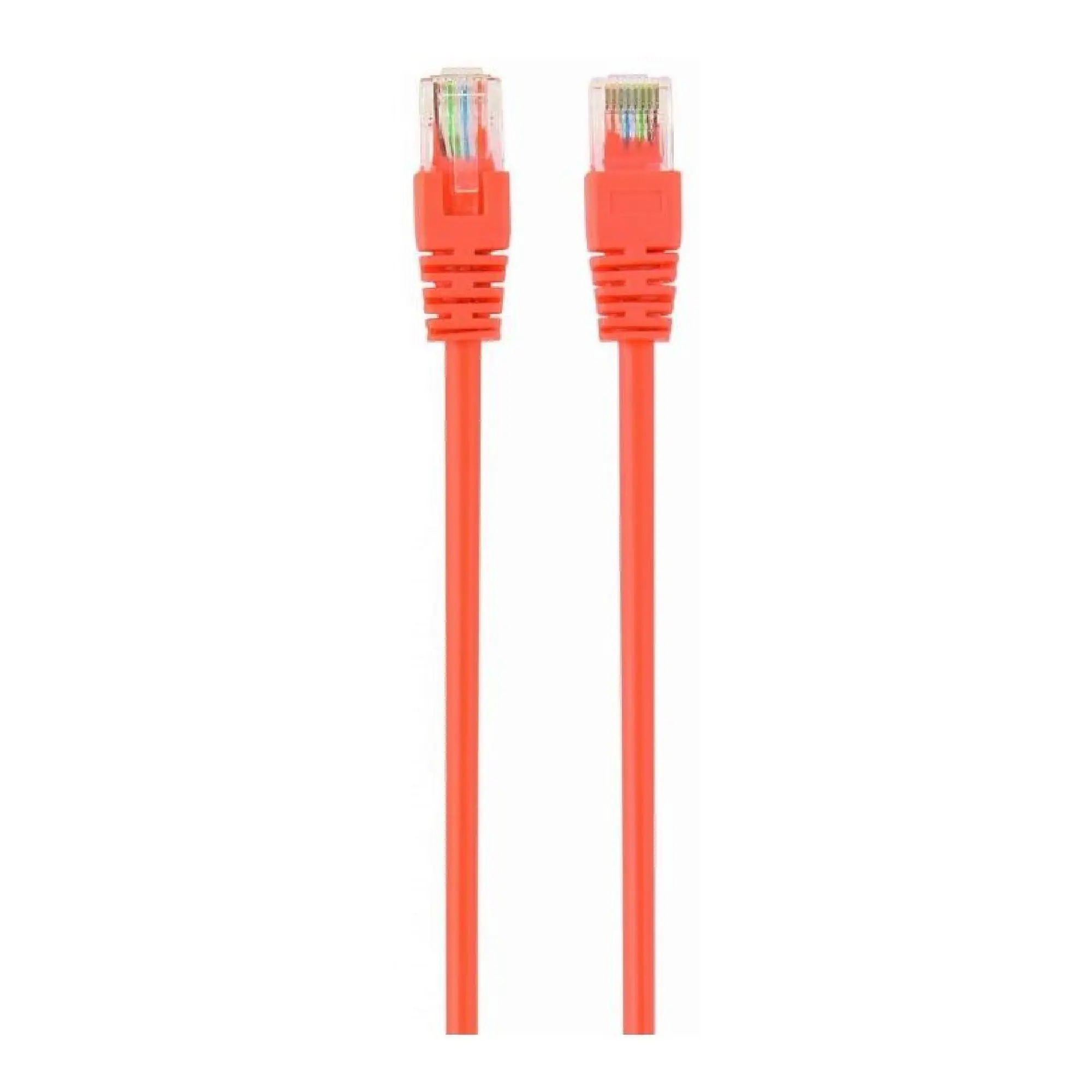 Купить Патч-корд Cablexpert 0.25м PP12-0.25M/O Оранжевый - фото 1