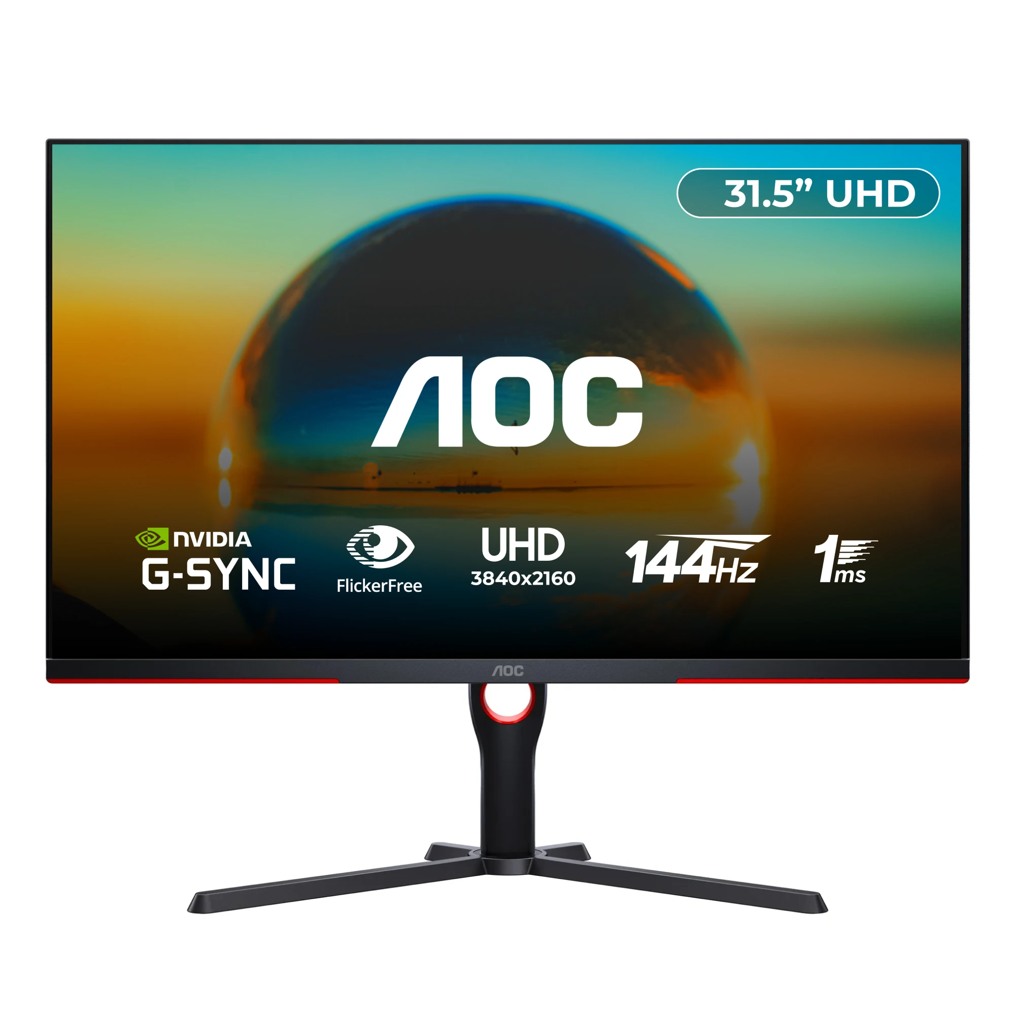 Купити Монітор 31.5" AOC U32G3X/BK - фото 1