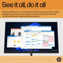 Купить Монитор 23.8" HP E24 G5 (6N6E9AA) - фото 8