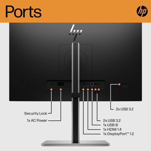 Купить Монитор 23.8" HP E24 G5 (6N6E9AA) - фото 9