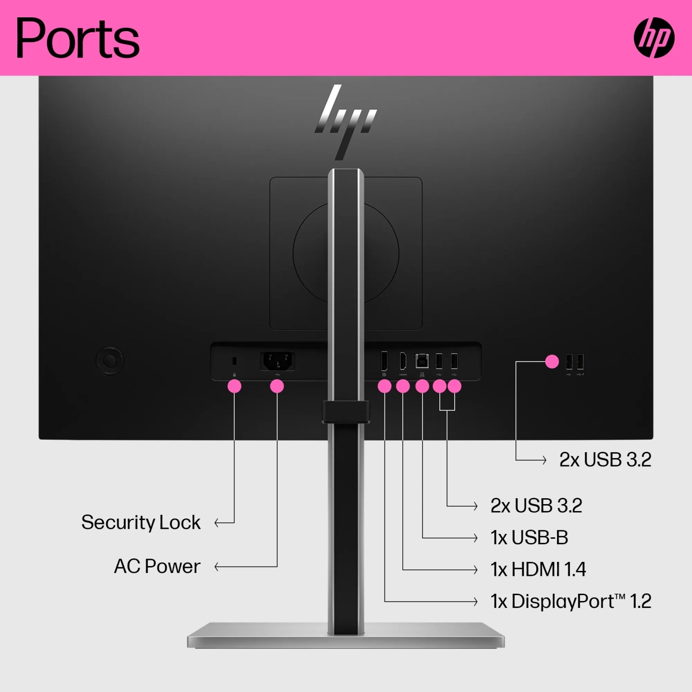 Купить Монитор 23.8" HP E24t G5 (6N6E6AA) - фото 9