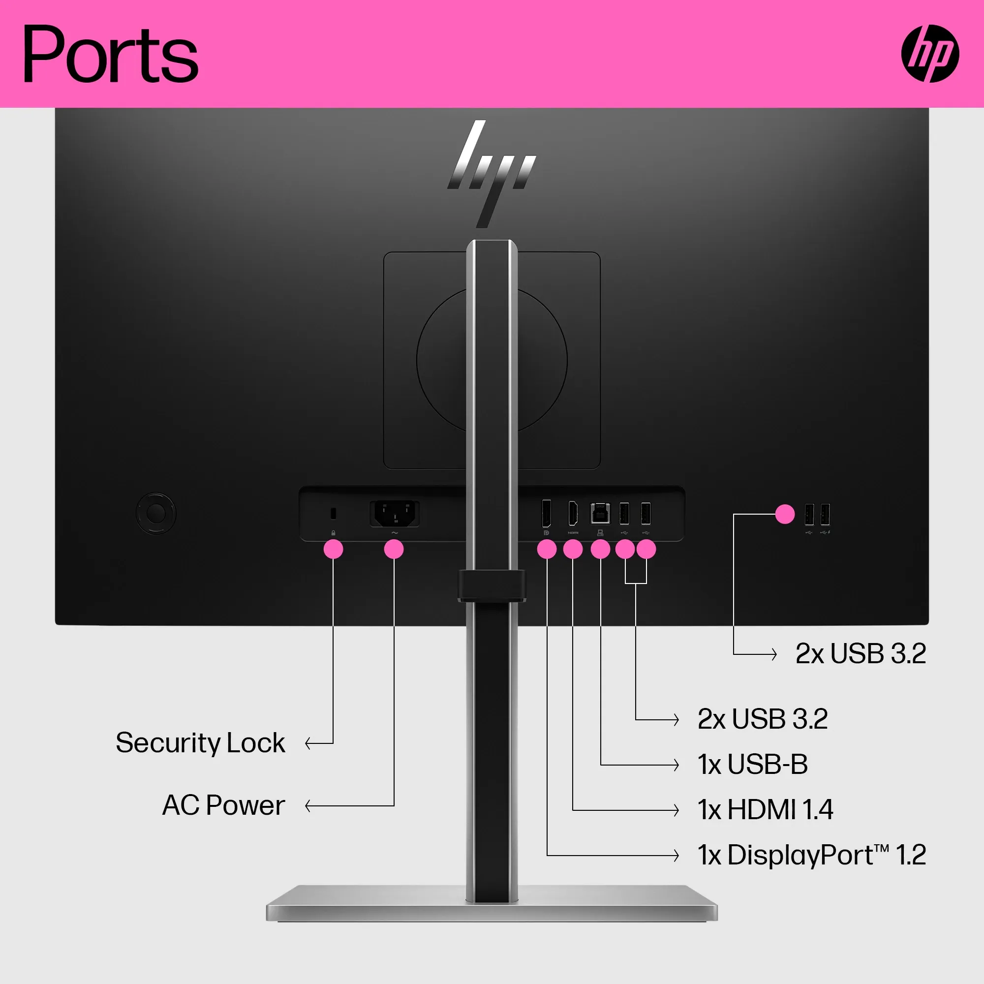 Купить Монитор 23.8" HP E24t G5 (6N6E6AA) - фото 9