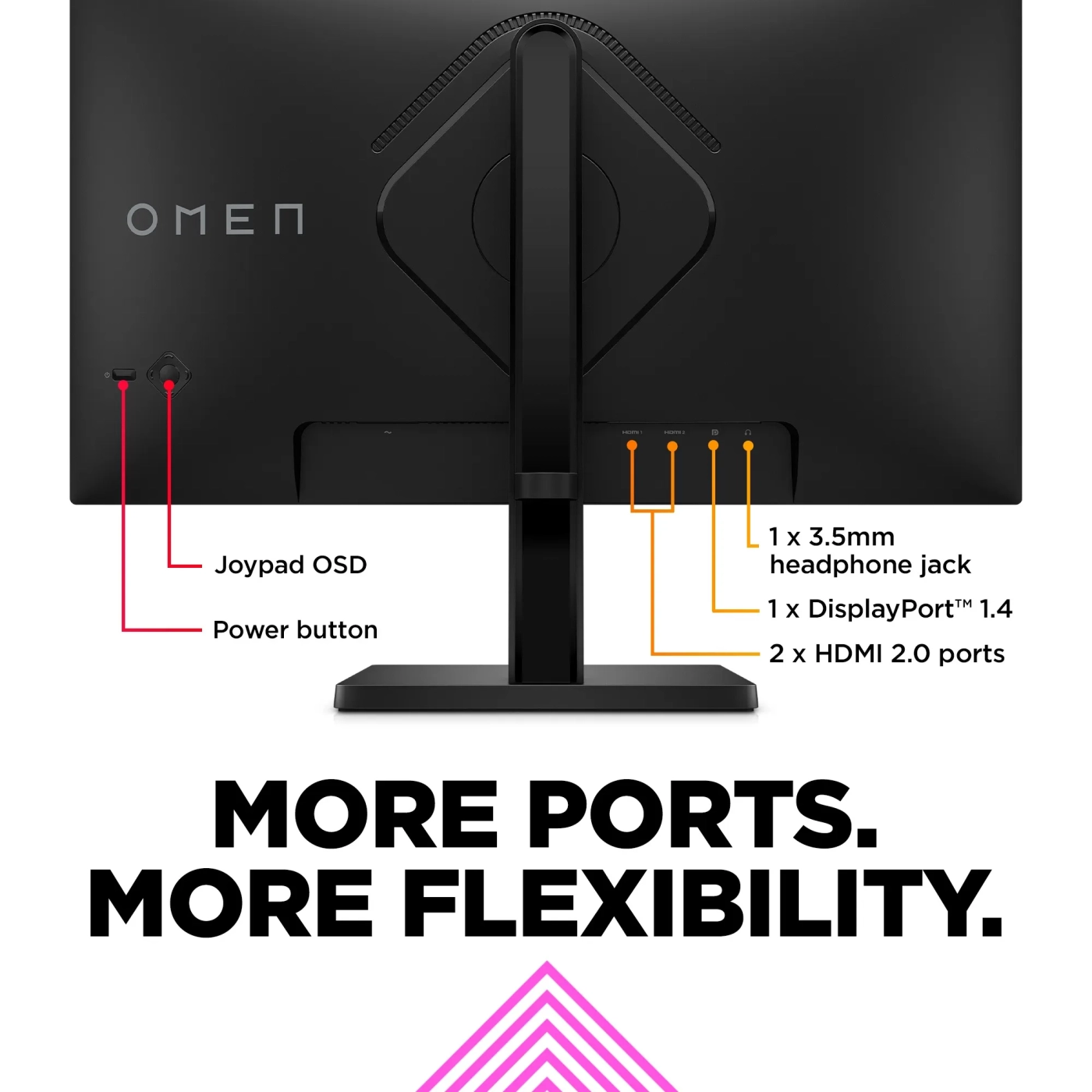 Купить Монитор 23.8" HP OMEN 24 (780D9E9) - фото 7