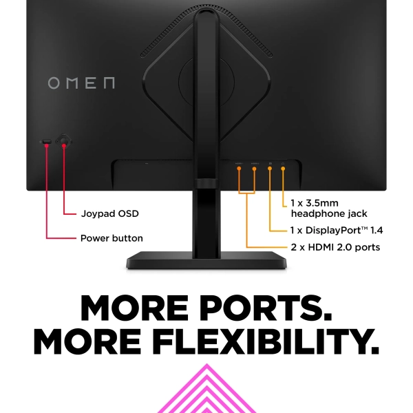 Купить Монитор 23.8" HP OMEN 24 (780D9E9) - фото 7