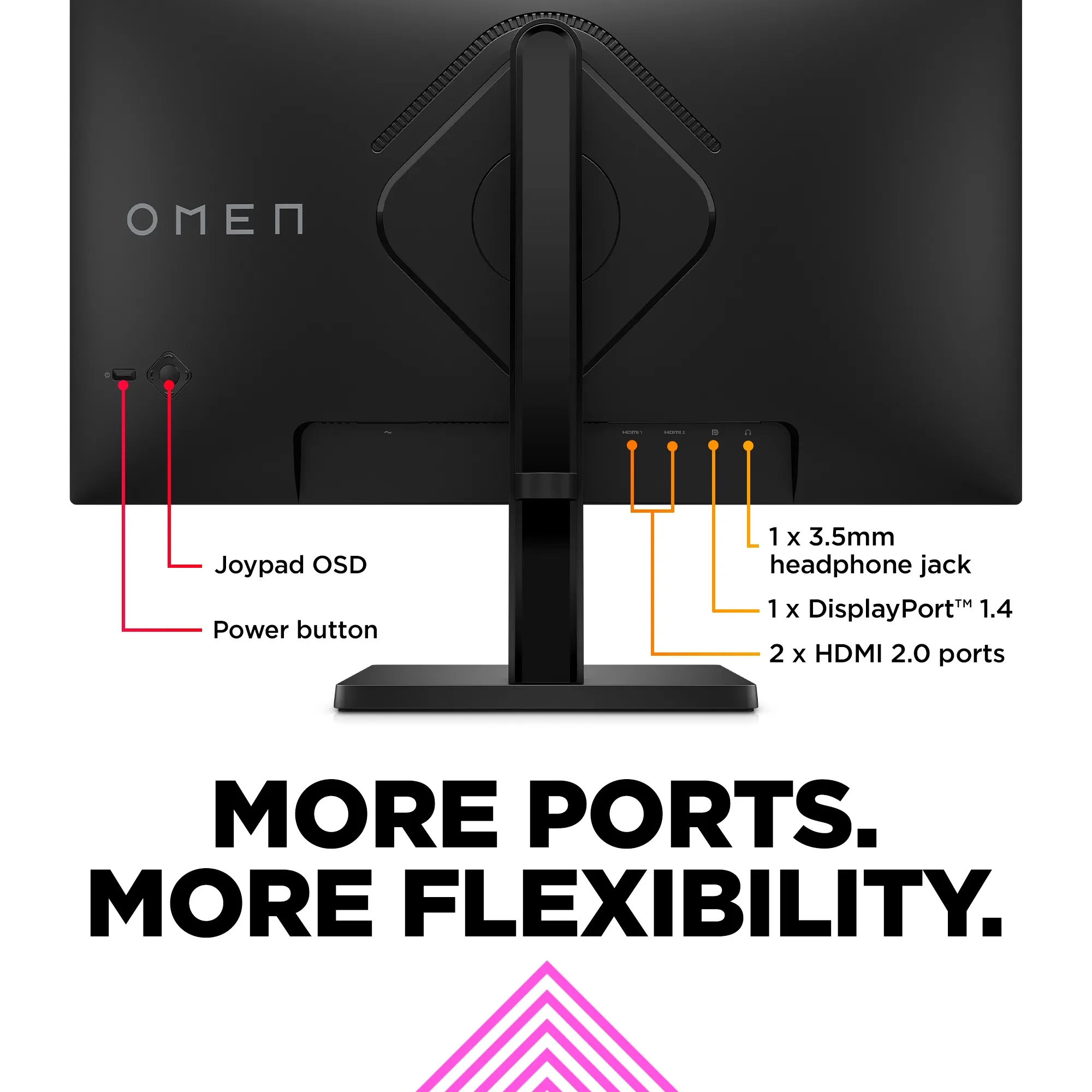Купить Монитор 23.8" HP OMEN 24 (780D9E9) - фото 7