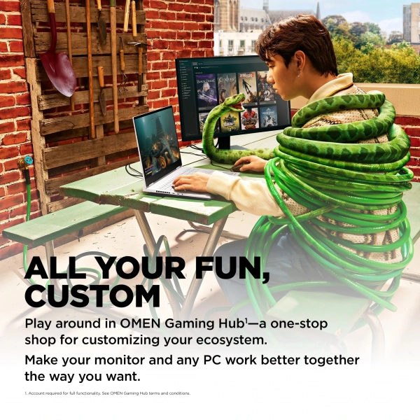 Купить Монитор 23.8" HP OMEN 24 (780D9E9) - фото 11