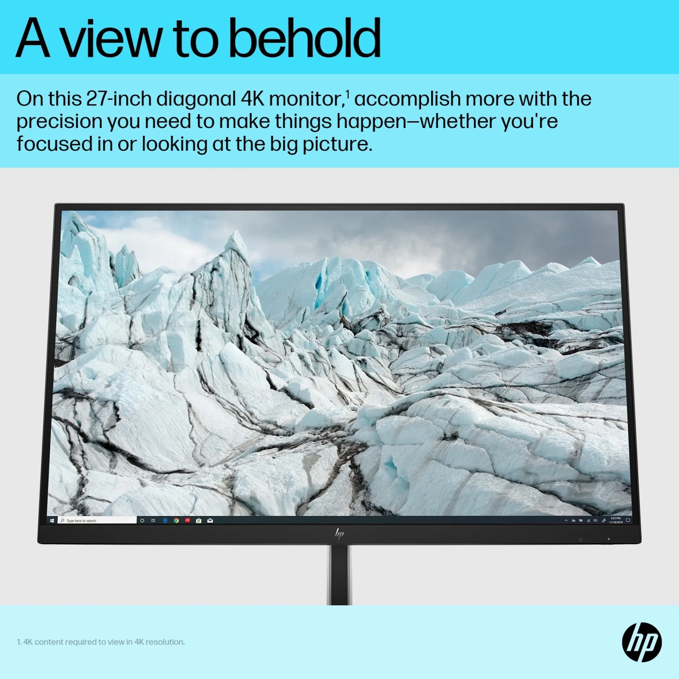 Купить Монитор 27" HP E27k G5 (6N4C4AA) - фото 4