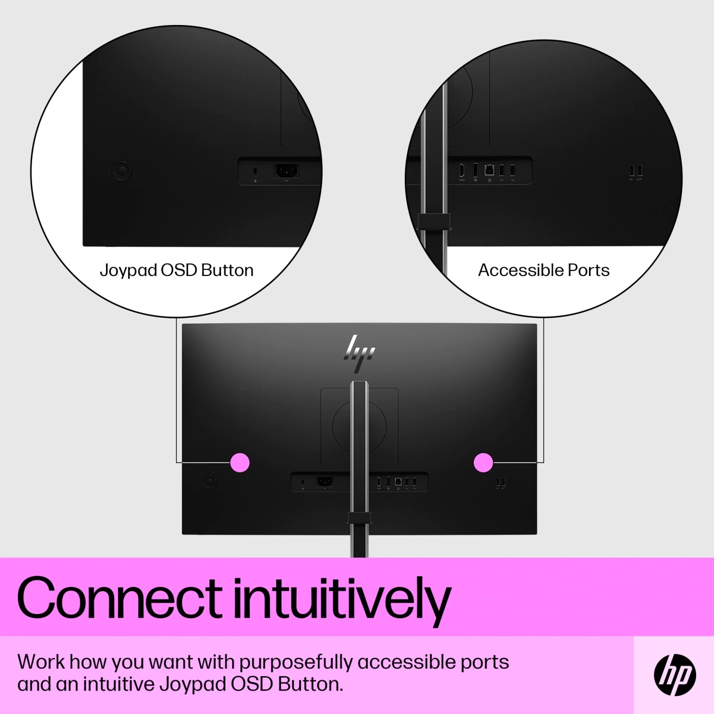 Купити Монітор 27" HP E27q G5 (6N6F2AA) - фото 5