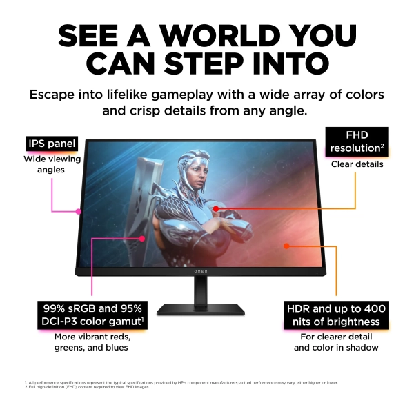 Купити Монітор 27" HP OMEN 27 (780F9E9) - фото 8