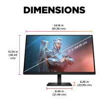 Купити Монітор 27" HP OMEN 27 (780F9E9) - фото 11