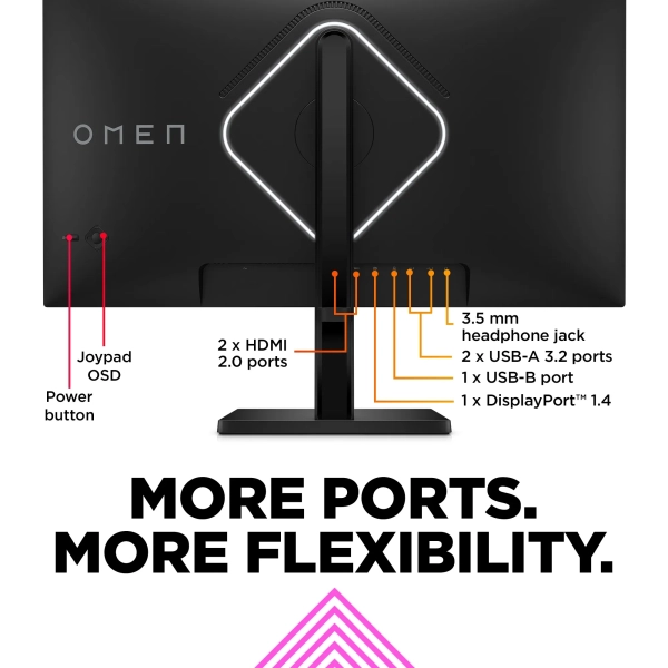 Купить Монитор 27" HP OMEN 27qs (780J4E9) - фото 10