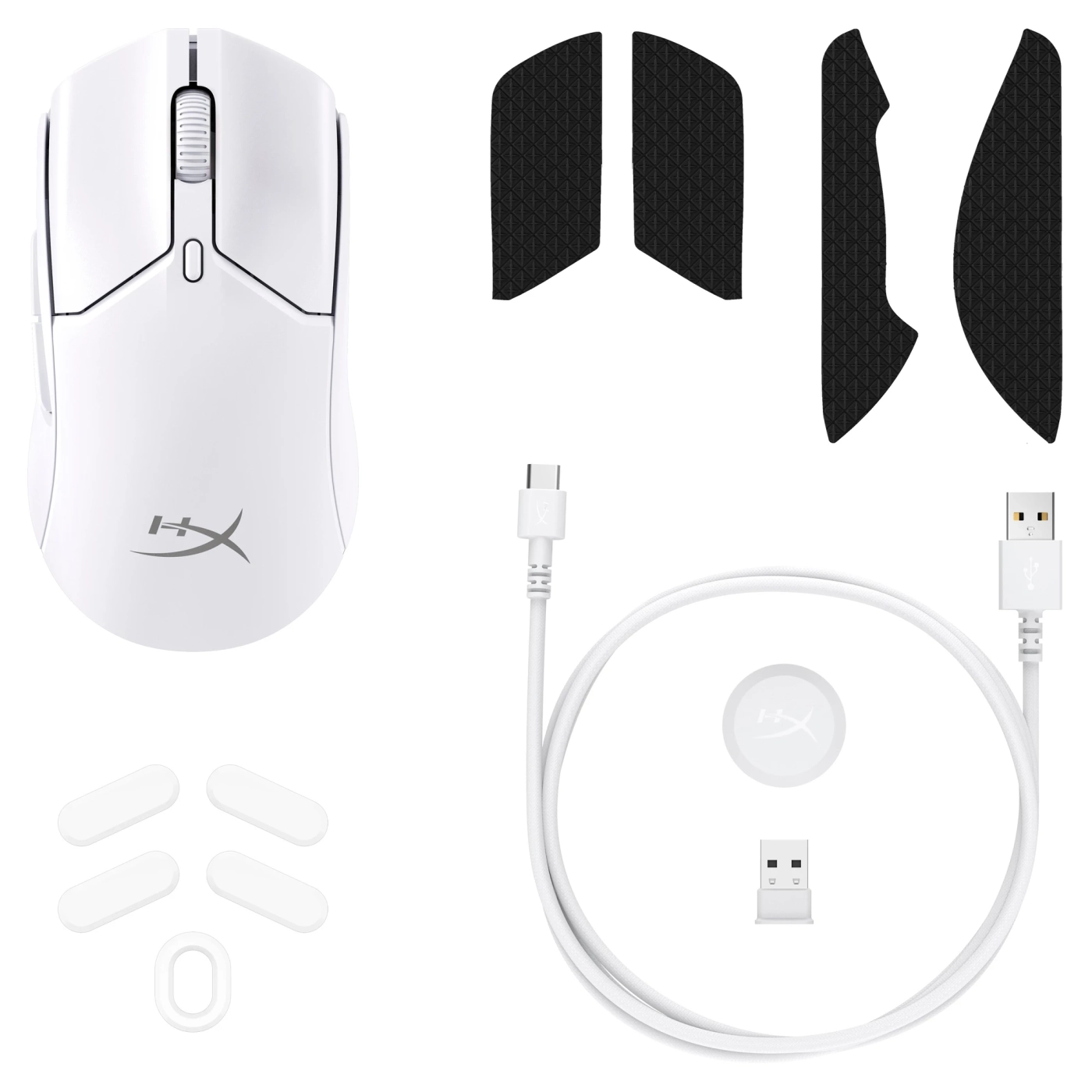 Купити Миша HyperX Pulsefire Haste 2 Mini Wireless White (7D389AA) - фото 9