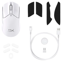 Купити Миша HyperX Pulsefire Haste 2 Mini Wireless White (7D389AA) - фото 9