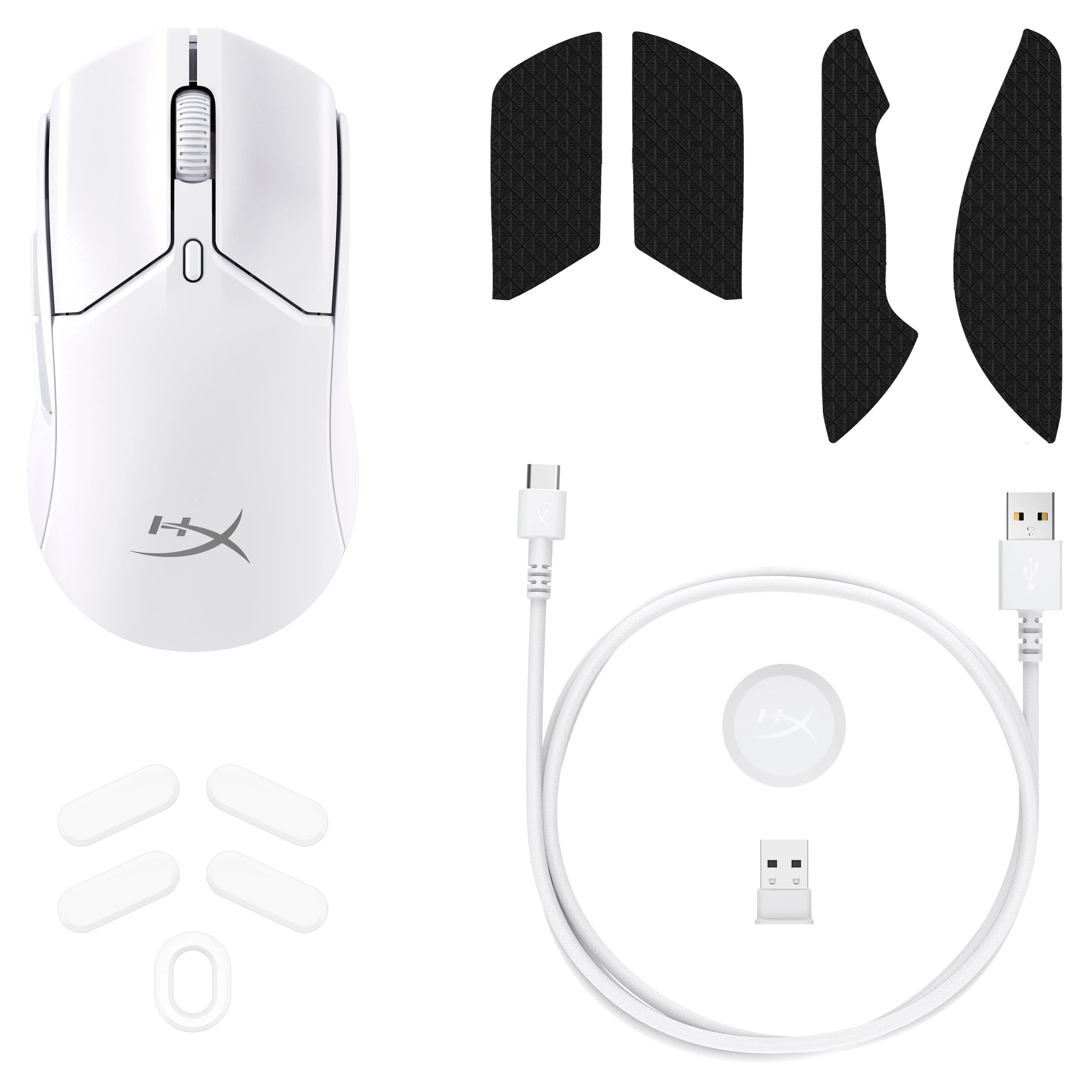 Купити Миша HyperX Pulsefire Haste 2 Mini Wireless White (7D389AA) - фото 9