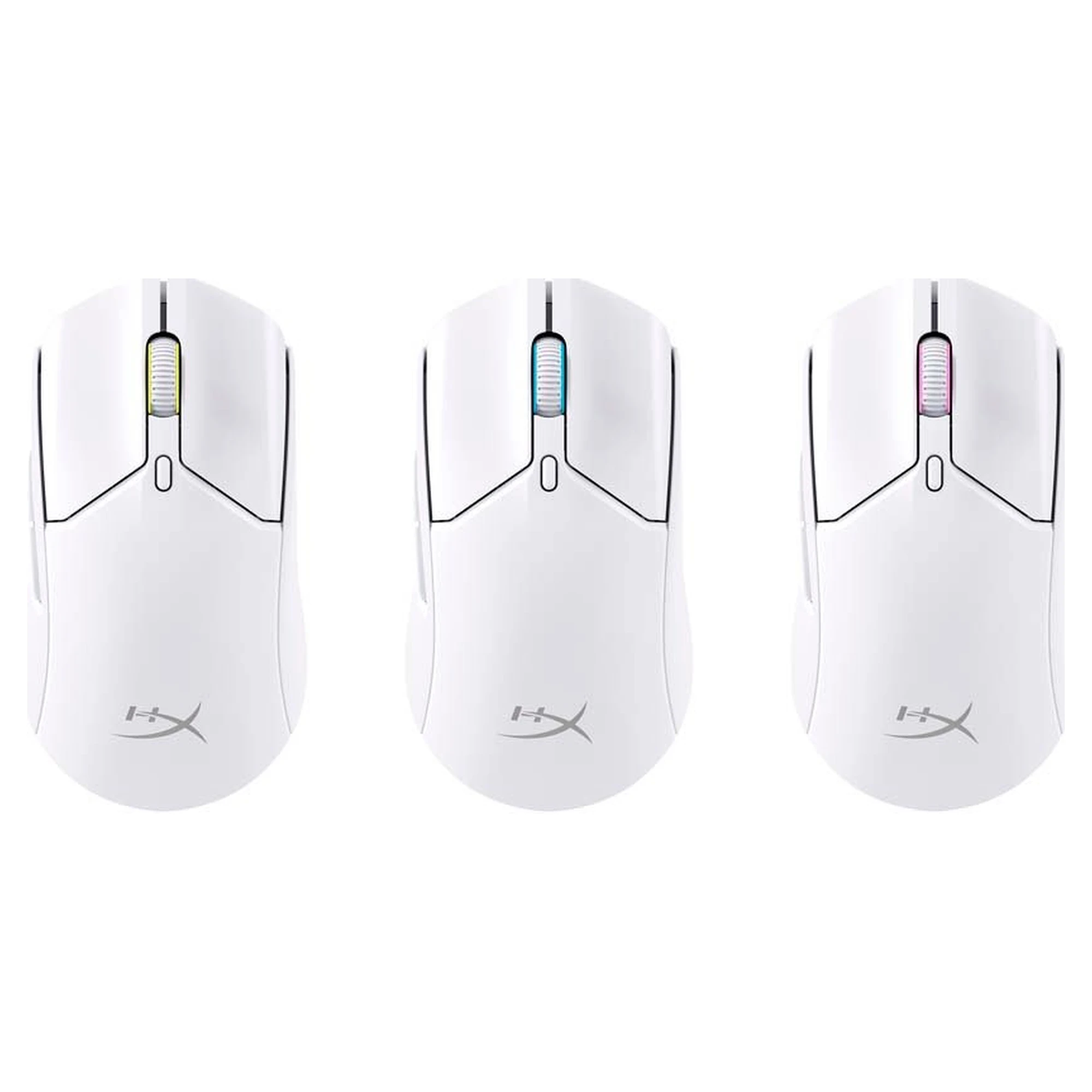 Купить Мышь HyperX Pulsefire Haste 2 Wireless White (6N0A9AA) - фото 5