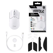 Купить Мышь HyperX Pulsefire Haste 2 Wireless White (6N0A9AA) - фото 10