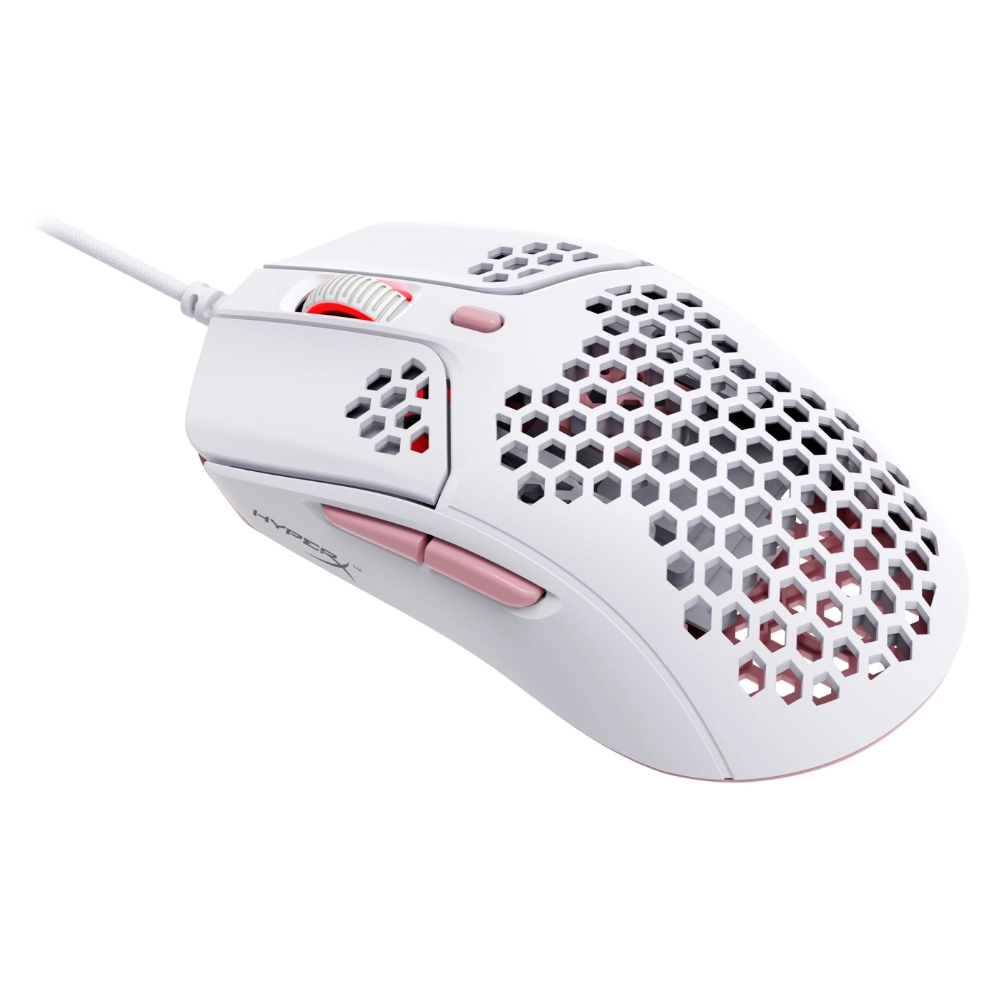 Купити Миша HyperX Pulsefire Haste White-Pink (4P5E4AA) - фото 3