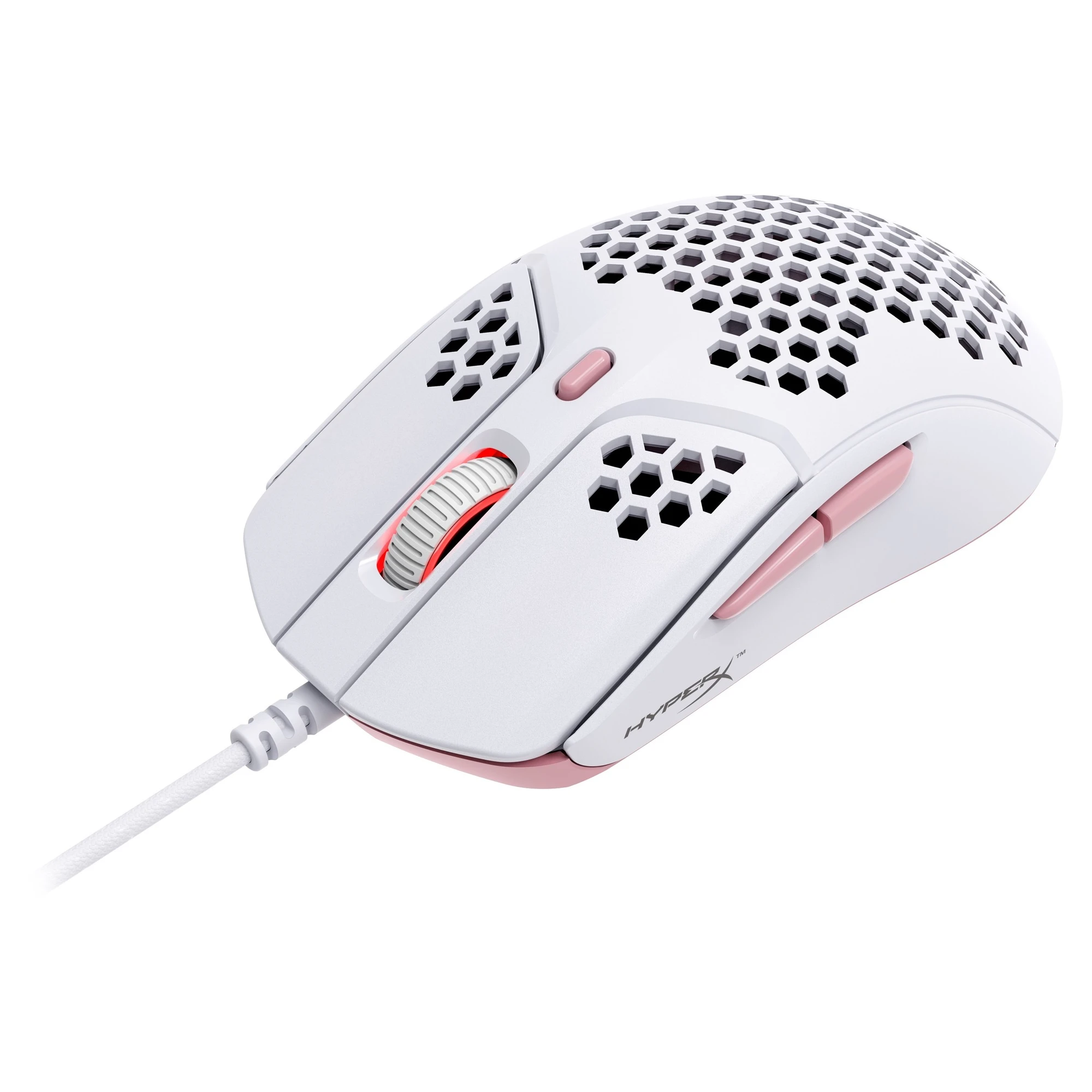 Купити Миша HyperX Pulsefire Haste White-Pink (4P5E4AA) - фото 4