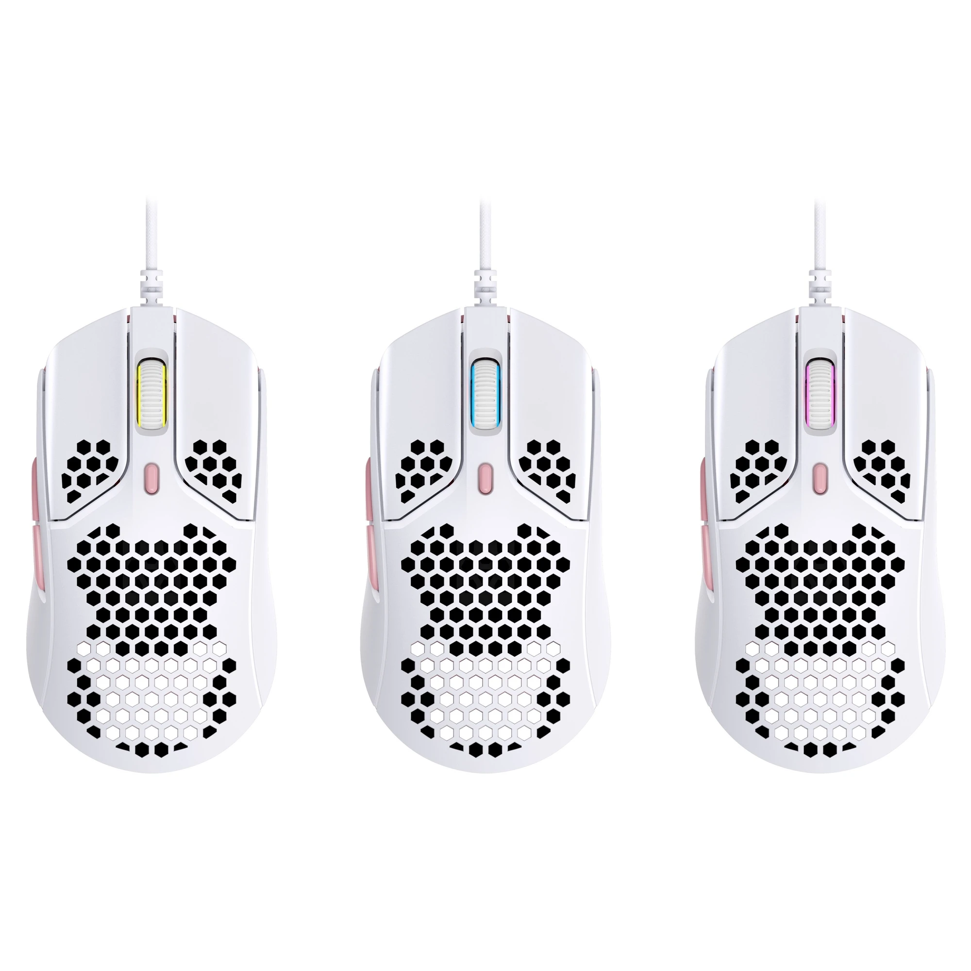 Купити Миша HyperX Pulsefire Haste White-Pink (4P5E4AA) - фото 6
