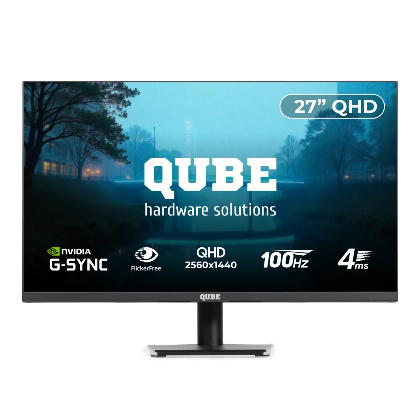 Купити Монітор 27" QUBE B27Q100Plus-IPS - фото 1