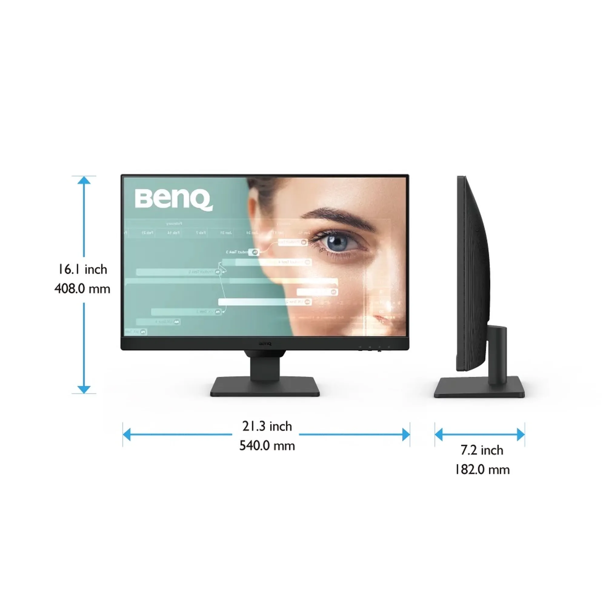Купити Монітор 23.8" BenQ GW2490 (9H.LLSLJ.LBE) - фото 7