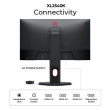 Купити Монітор 24.5" BenQ Zowie XL2540K (9H.LJMLB.QBE) - фото 9