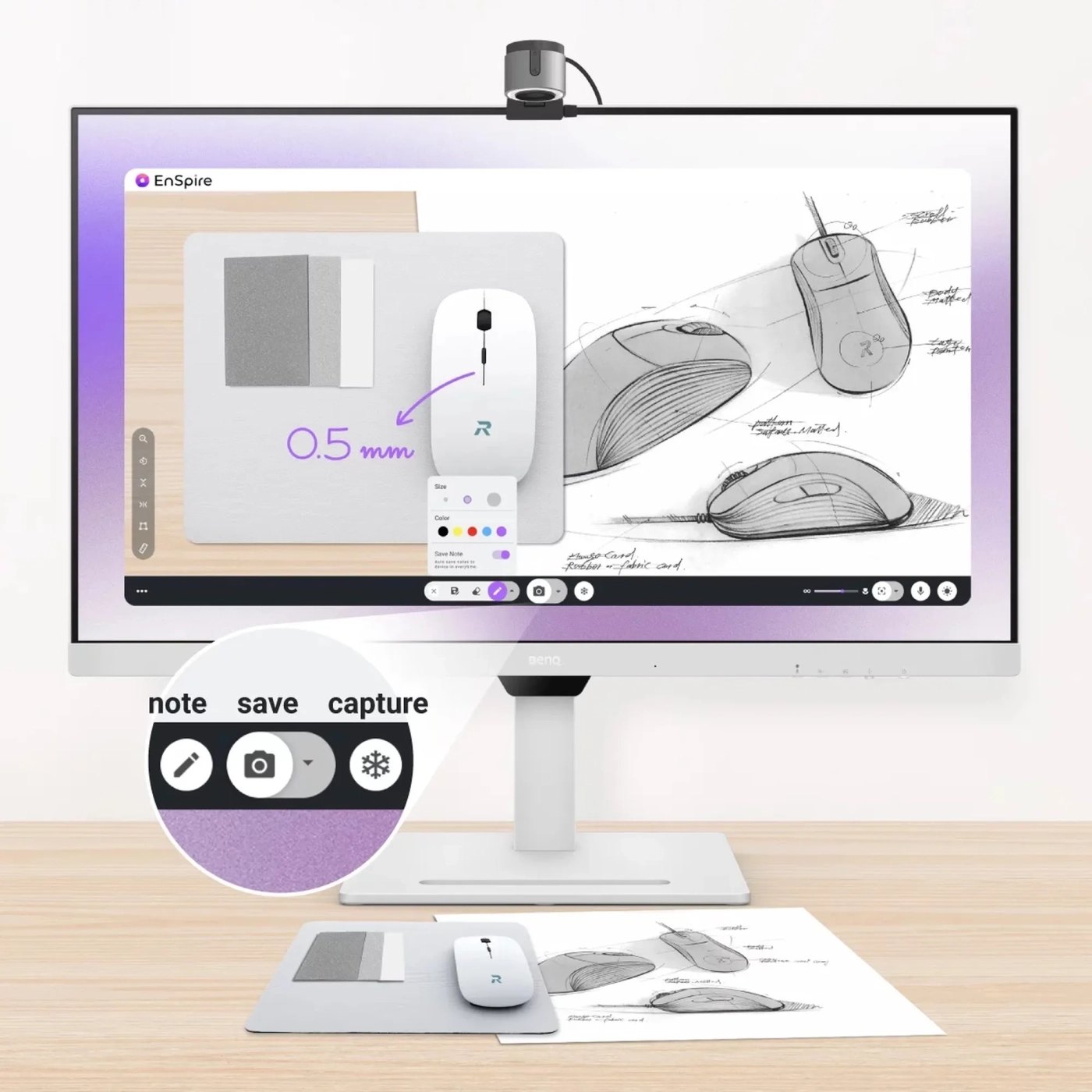 Купити Монітор 31.5" BenQ GW3290QT (9H.LLHLA.TBE) - фото 8