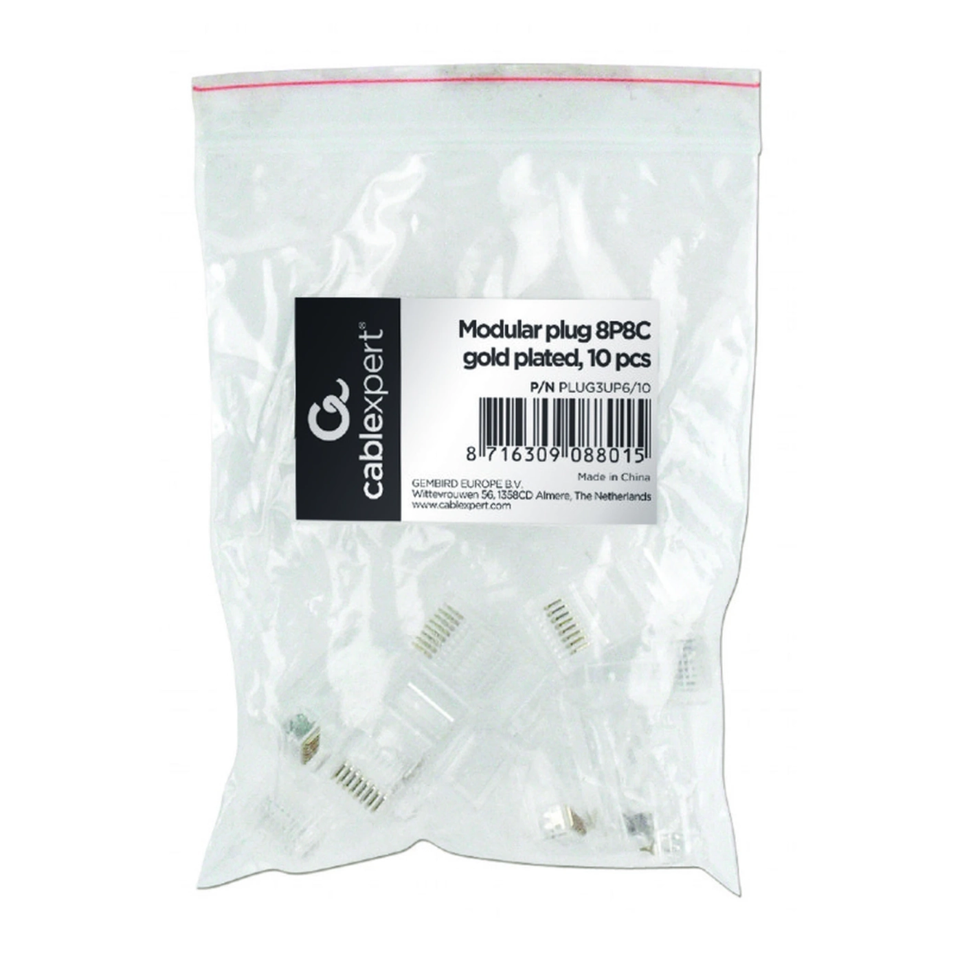 Купити Конектор Cablexpert RJ 45 (PLUG3UP6/10) (10 шт/уп) - фото 2