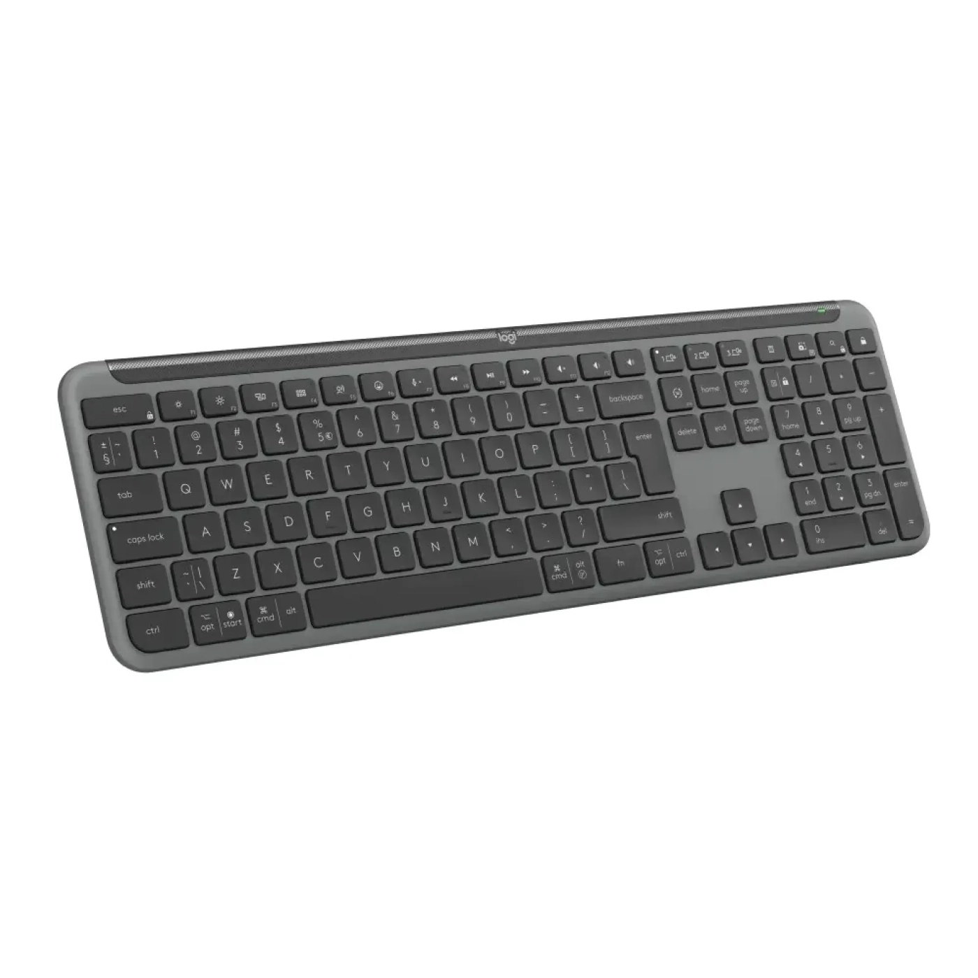 Купить Клавиатура Logitech Signature Slim Wireless Keyboard K950 Graphite (920-012465) - фото 1