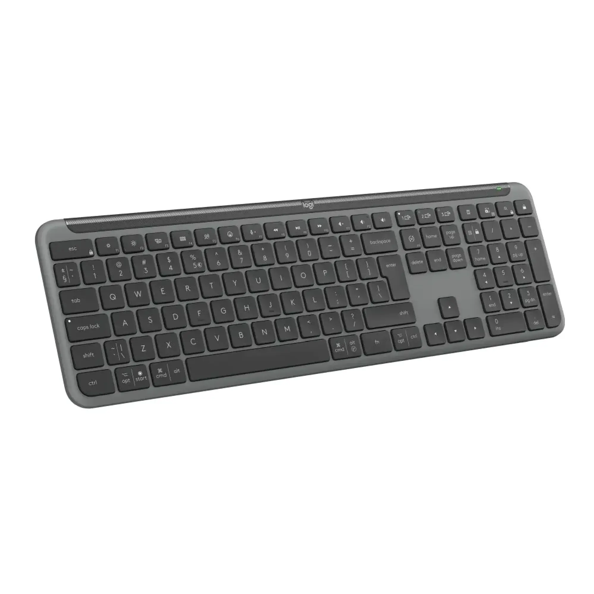 Купить Клавиатура Logitech Signature Slim Wireless Keyboard K950 Graphite (920-012465) - фото 1