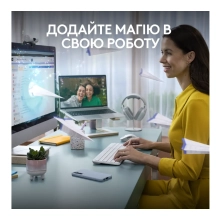 Купити Клавіатура Logitech Signature Slim Wireless Keyboard K950 Off White (920-012466) - фото 2