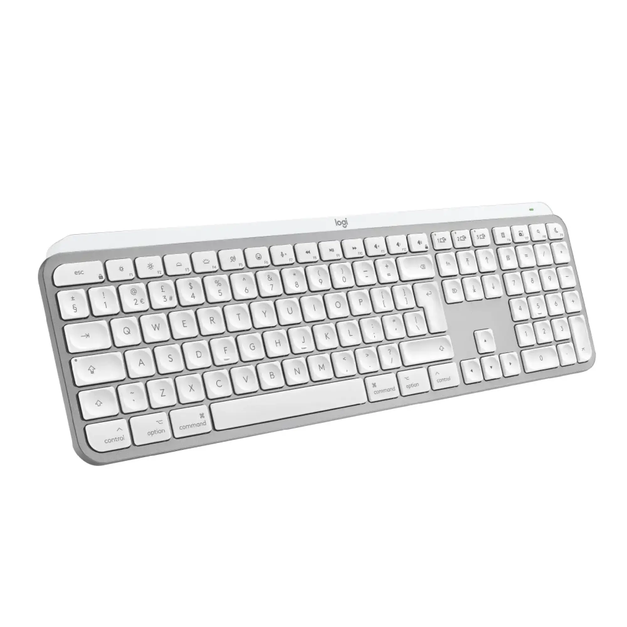 Купить Клавиатура Logitech MX Keys S for Mac Wireless Keyboard Pale Gray (920-011638) - фото 1