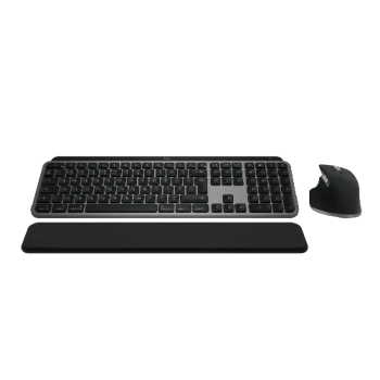 Купить Комплект клавиатура и мышь Logitech MX Keys S Combo for Mac Space Gray (920-012845) - фото 1